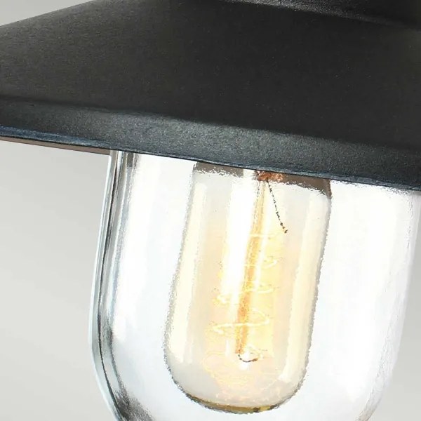 Elstead KLAMPENBORG-BK- KLAMPENBORG kültéri lámpatest 1xE27/60W/230V IP44 fekete