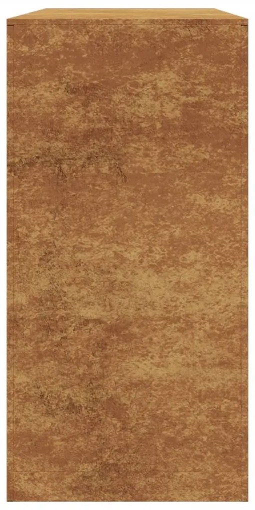 tűzifa állvány 100x40x80 cm időjárásálló acélból