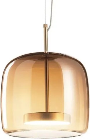 MORETTI MO5452 AMBER Egyágú Függesztett Lámpa Üveg LED IP20
