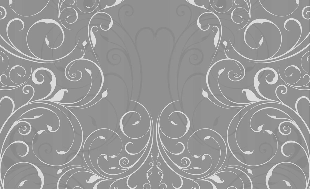 Tapéta Dísz Szürke Szimmetria Elegancia Absztrakt 312x219 vinil +ragasztó