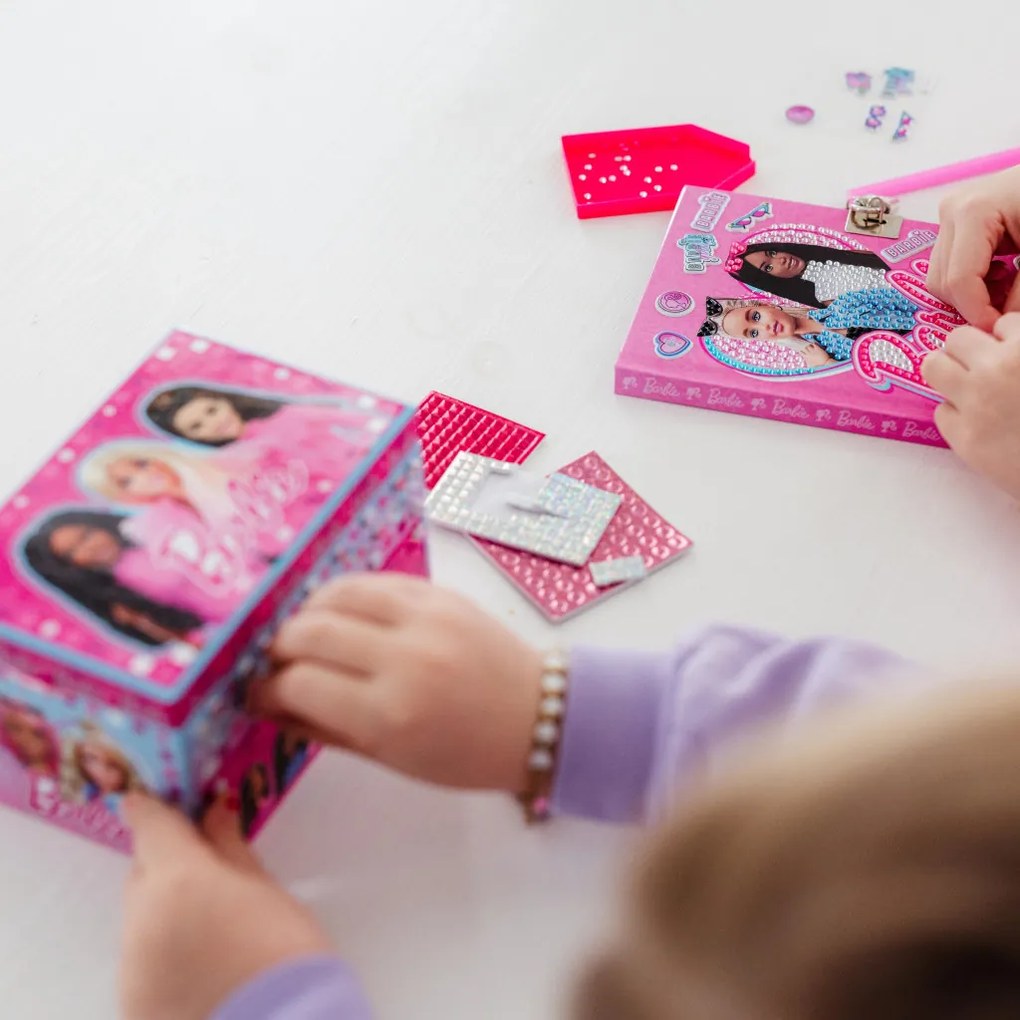 Barbie Cool mozaikos ékszerdoboz