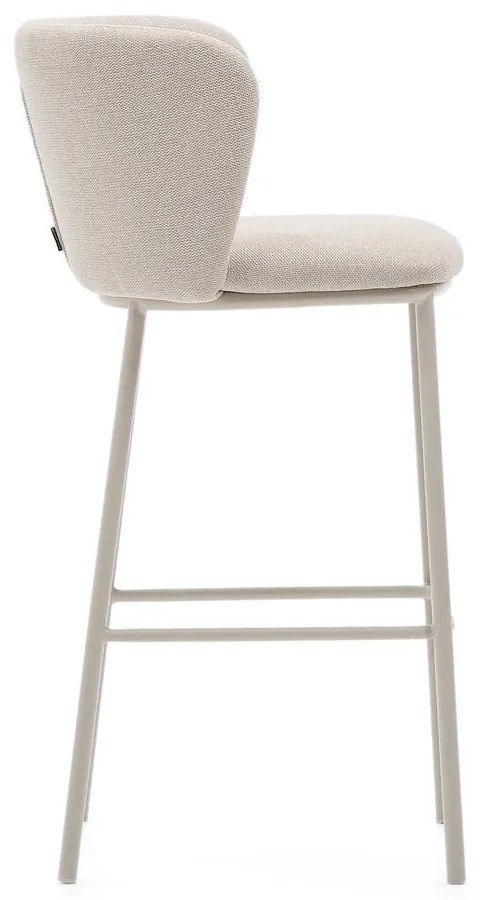 Bézs bárszék (ülésmagasság 75 cm) Ciselia – Kave Home