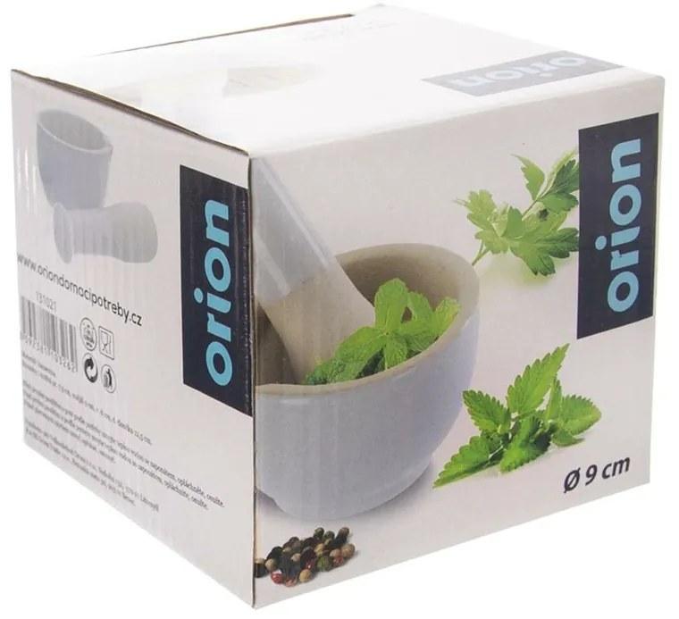 Orion kőagyag mozsár, 9 cm