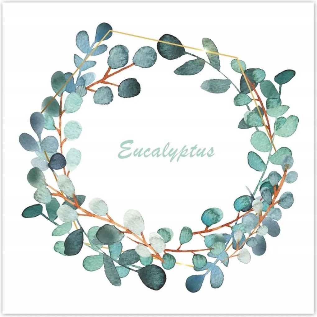 Poszterek 140x140 Eukaliptusz levelek