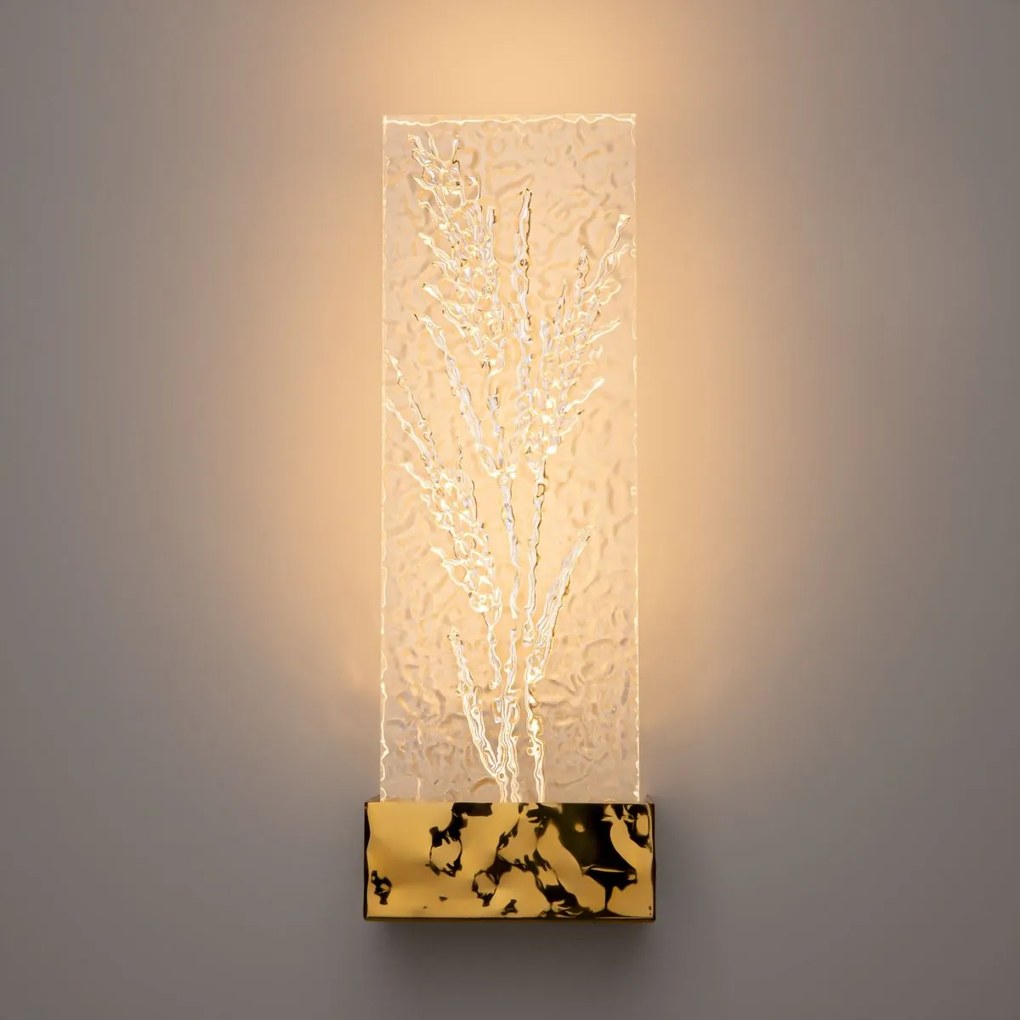 Maytoni modern fali lámpa ornate sárgaréz átlátszó mymod318wl-l3bs3k