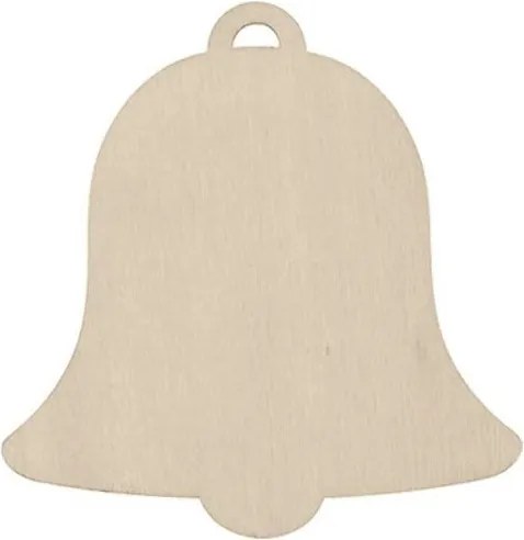 Csengő Karácsonyi Dekoráció Fa Medál 3cm 10db Karácsony