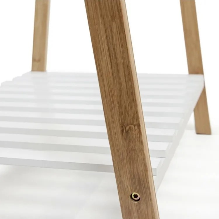 Compactor Bamboo Stender ruhaállvány, természetes fa