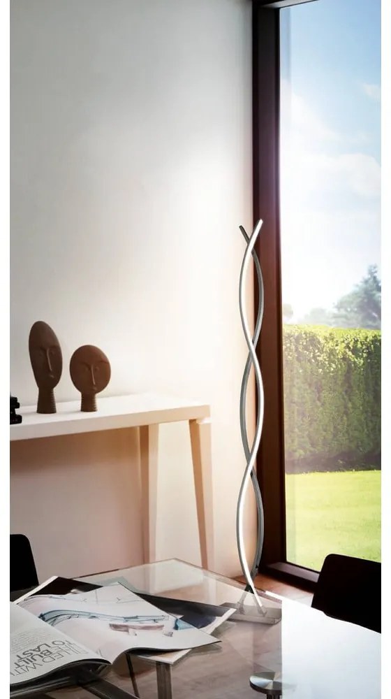 Ezüstszínű LED állólámpa (magasság 142 cm) LASANA 2 – EGLO