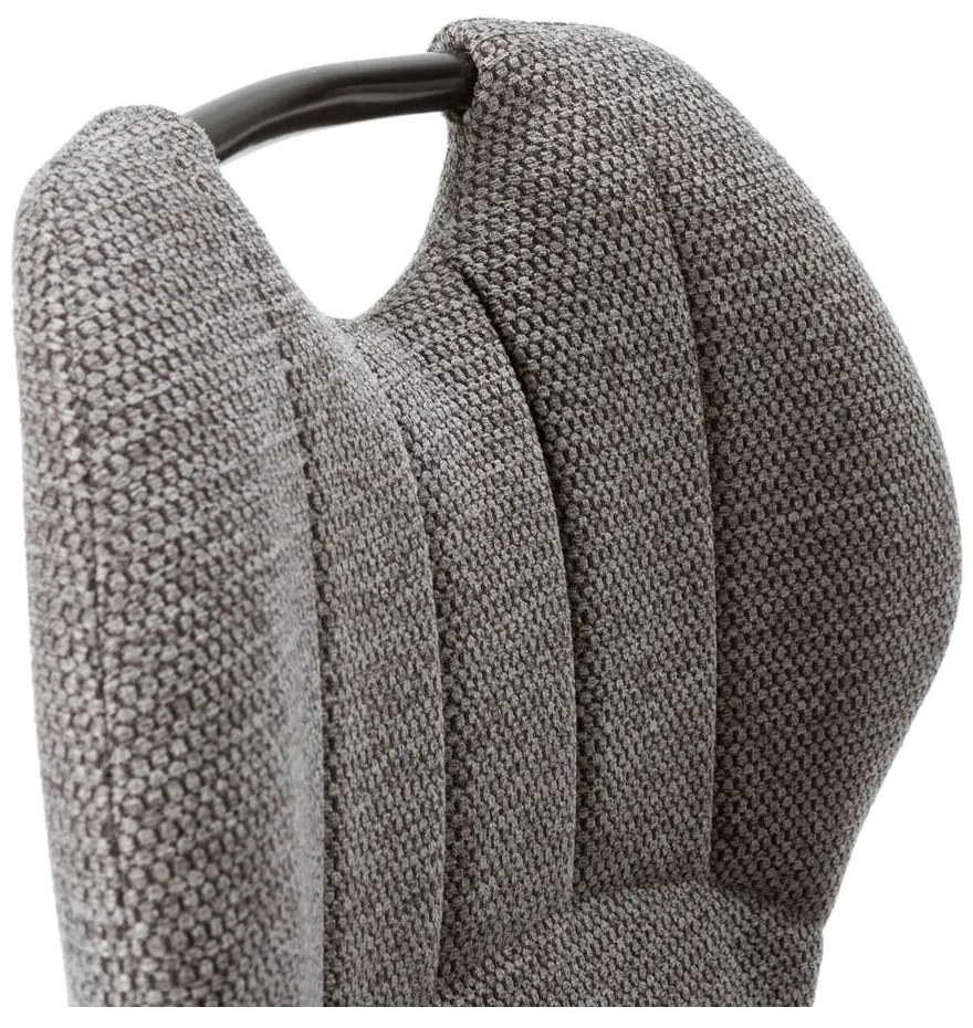 Szürke bárszék szett 2 db-os (ülésmagasság 65 cm) Muli – Marckeric