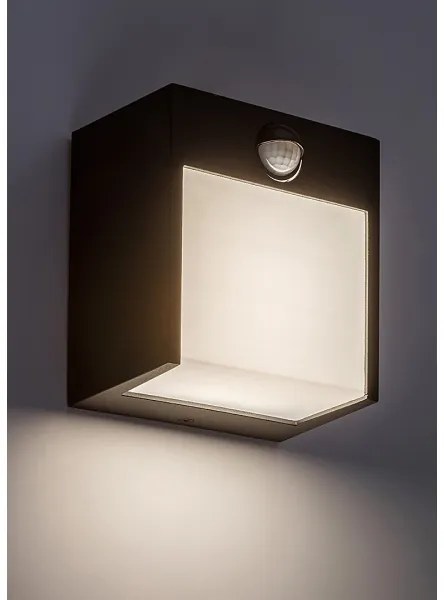 Rabalux 7478-LED kültéri fali lámpa mozgásérzékelővel BALIMO LED/12W/230V IP44