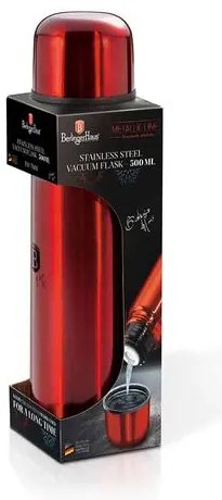 BerlingerHaus Termosz (0,75 L) Metallic Line Burgundy Edition BH/7602