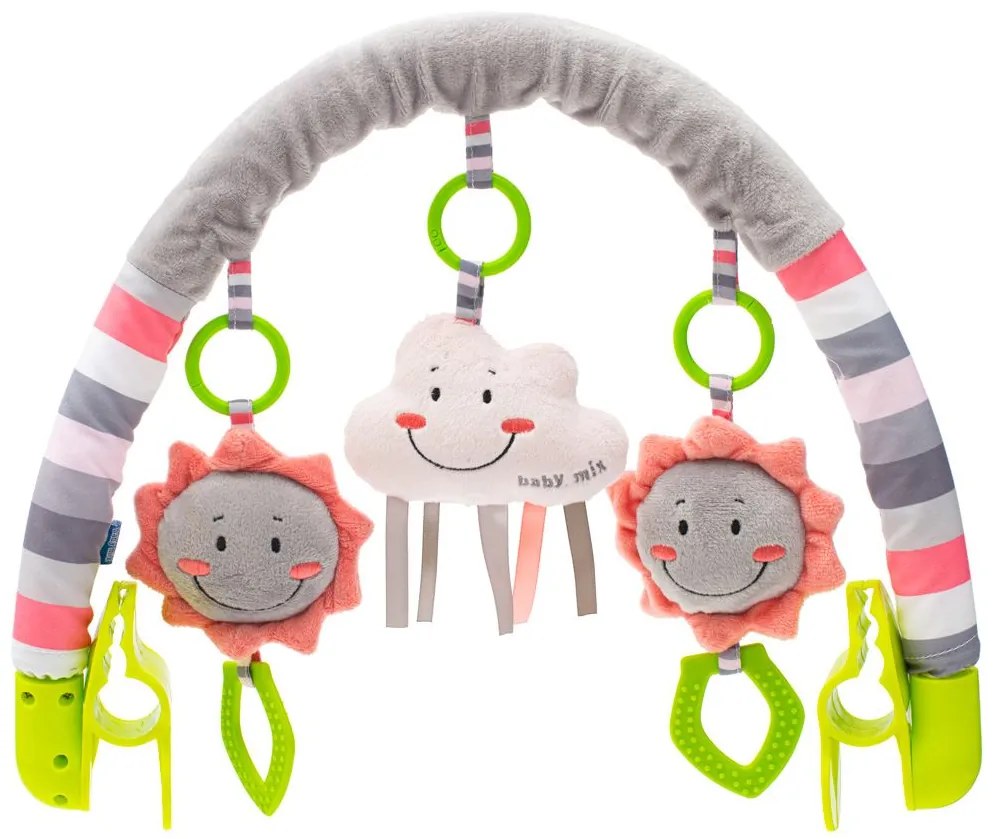 Játék kocsira Baby Mix Felhőcske