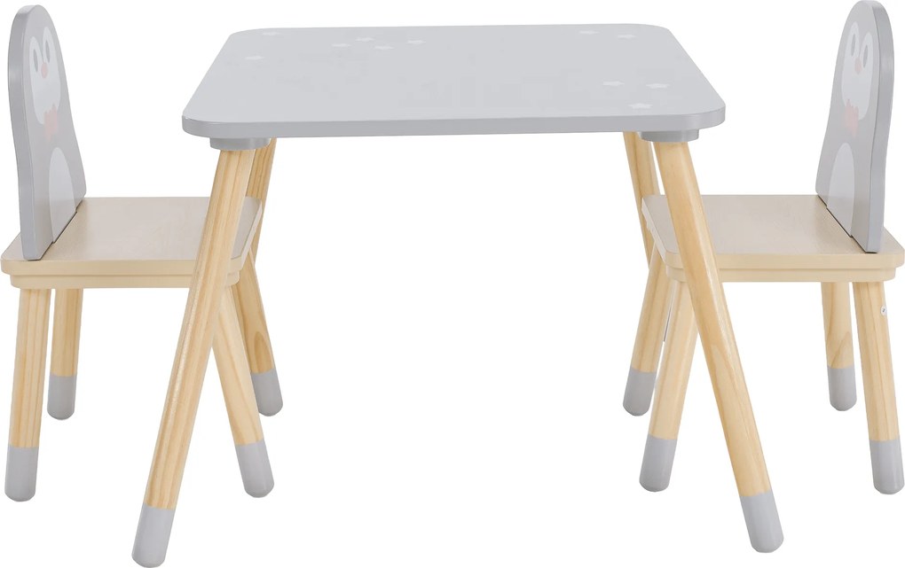 Gyerek szett 1+2, pingvin motívummal, SAVER TYP 2