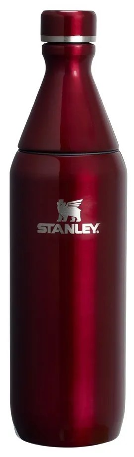 Borvörös rozsdamentes acél termopalack 600 ml All Day Slim Bottle Garnet Shine – Stanley