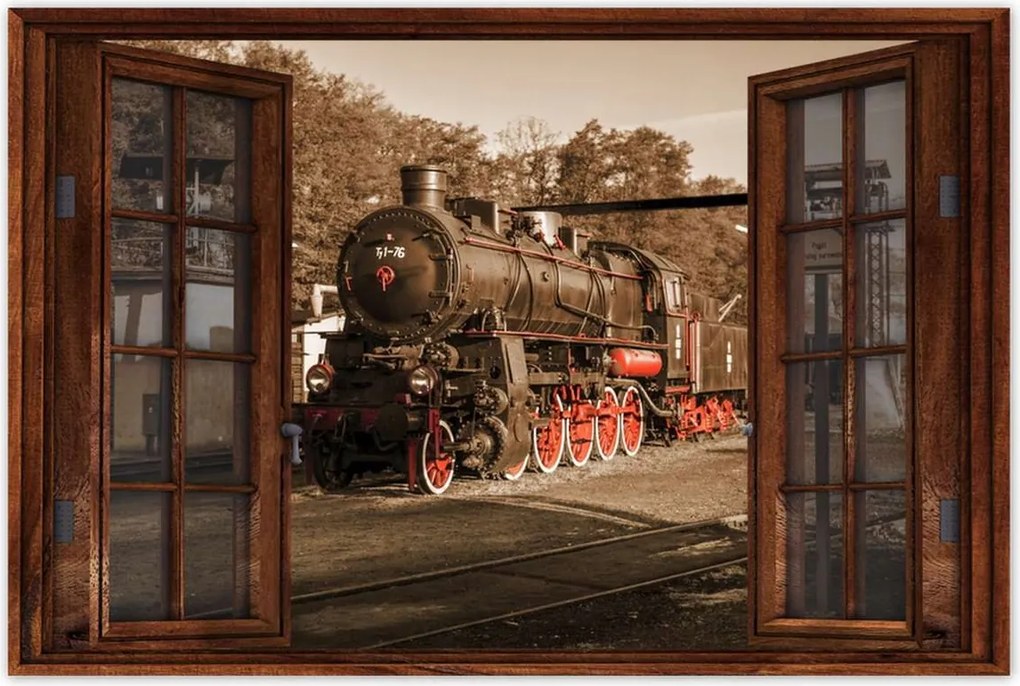 Poszterek 60x40 Gőzmozdony Ty1-76