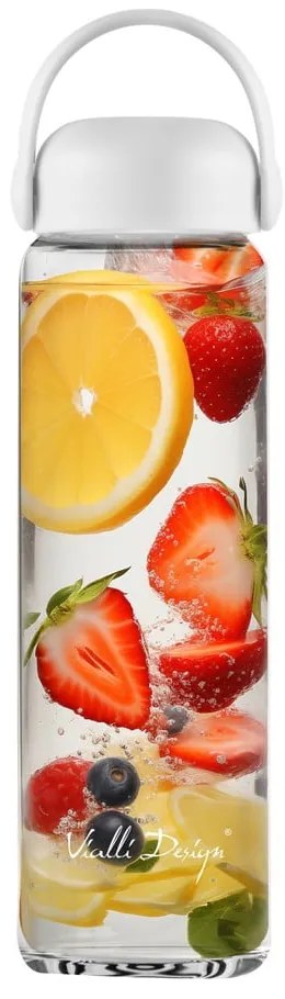 Fehér üveg ivópalack 540 ml Fuori – Vialli Design