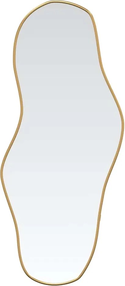 vidaXL aranyszínű falitükör 70x30 cm