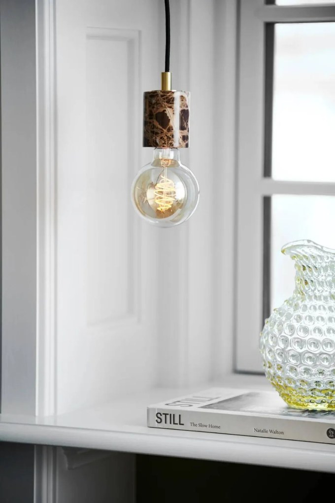 NORDLUX 45883018 SIV Egyágú Függesztett Lámpa Márvány E27 IP20