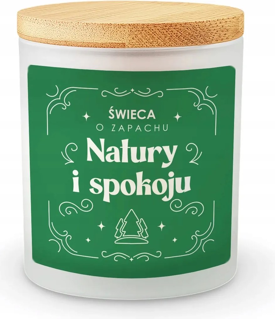 Ajándék Illatgyertya A természet és a nyugalom illatú gyertya