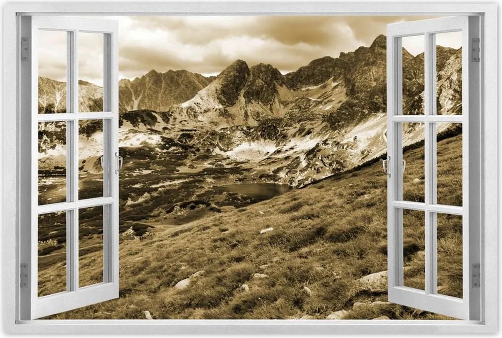 Poszterek 60x40 Tátra Lengyel hegyek Kilátás