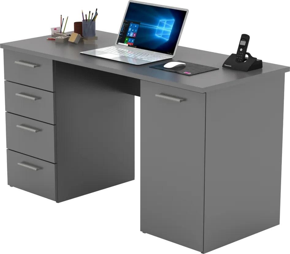 Íróasztal, grafit, EUSTACH