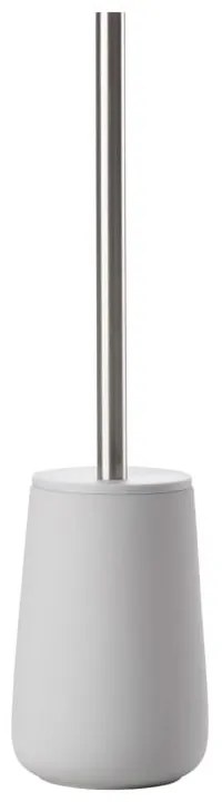Világosszürke porcelán WC-kefe Nova – Zone