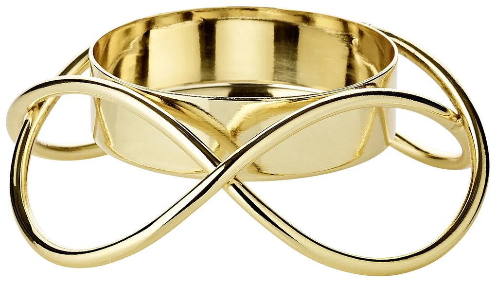 "Bastia" arany gyertyatartó, 2 db-os szett - EDZARD