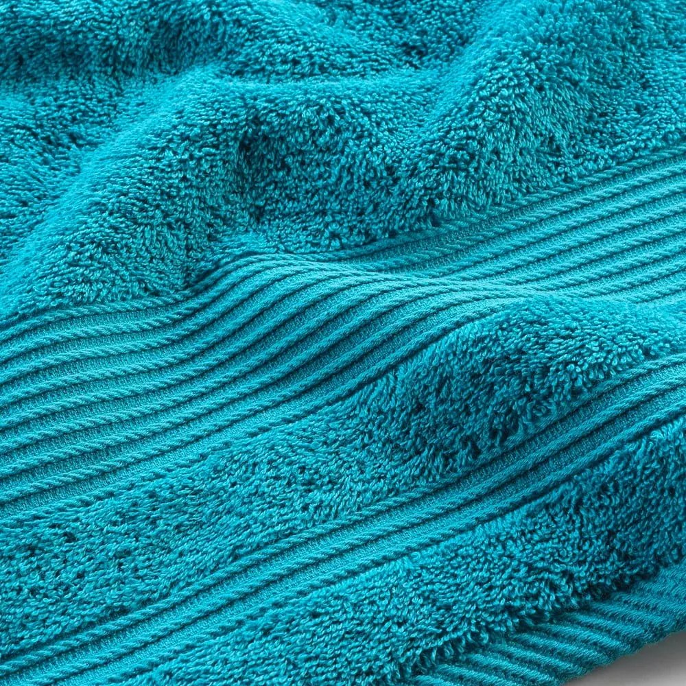 Kék frottír pamut fürdőlepedő 70x130 cm Tendresse – douceur d'intérieur