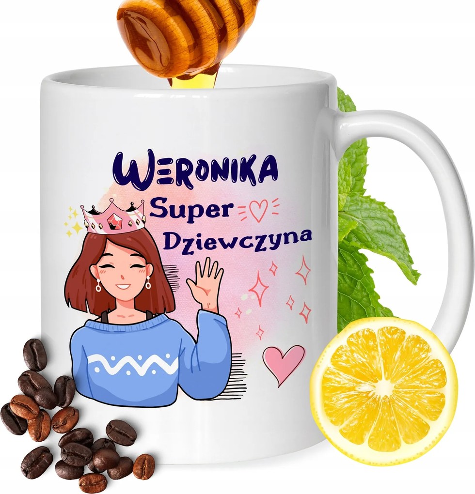 Veronika Bögre Barátnők Ajándék Nyomtatott Fehér 330ml