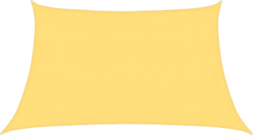 vidaXL bézs HDPE napvitorla 160 g/m² 3/4 x 2