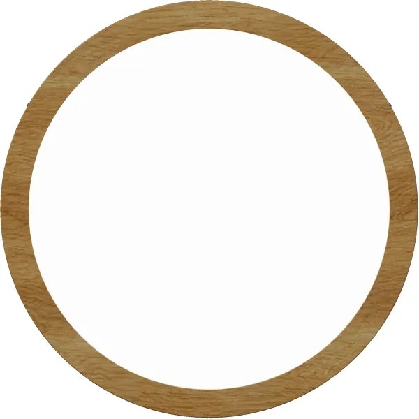 APLED - LED Mennyezeti lámpa RONDO LED/48W/230V á. 50 cm tölgy