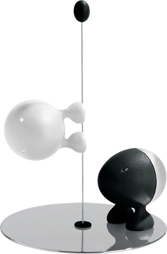 Alessi Lilliput Só- és borsszóró Fekete/Fehér
