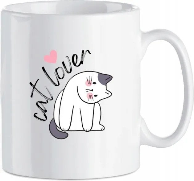 Cat Lover macskabarát bögre 330 ml