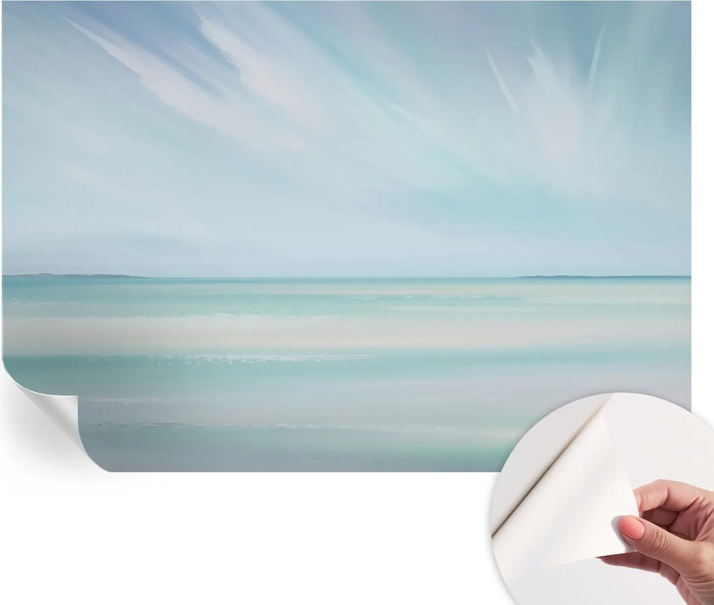 Öntapadós Dekoratív Fotótapéta Hálószobába Csendes tenger 152x104 cm