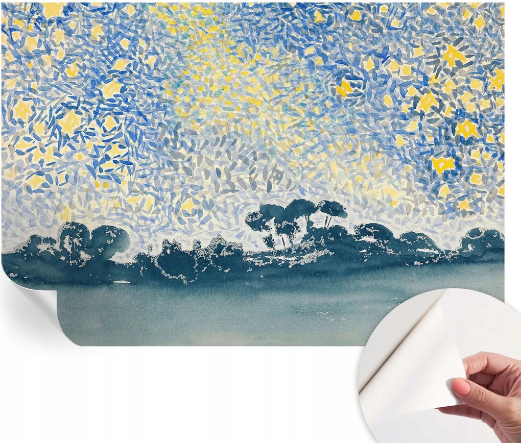 Öntapadós tapéta 3D fali furnér Csillag absztrakt 152x104 cm