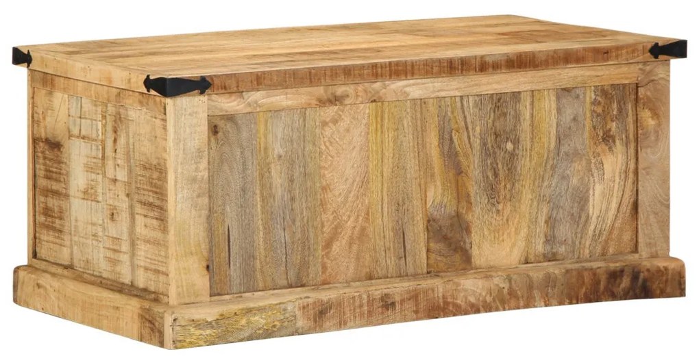 Dohányzóasztal 90x50x40 cm Tömör mangófából