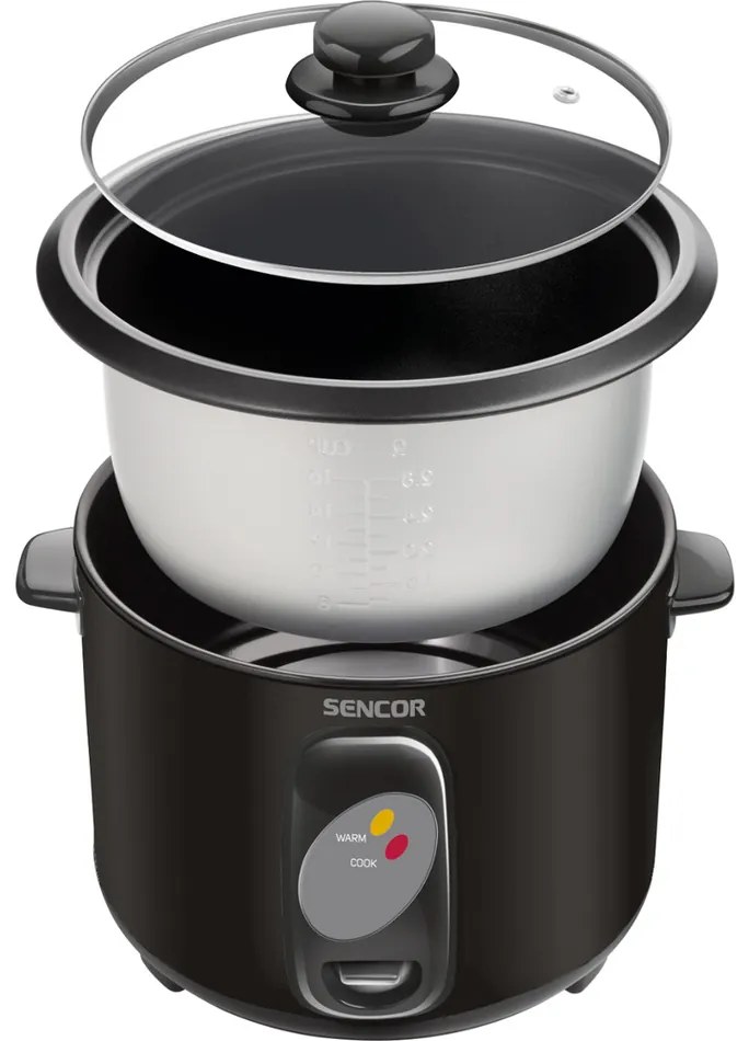 Sencor SRM 1001BK rizsfőző, 1 l