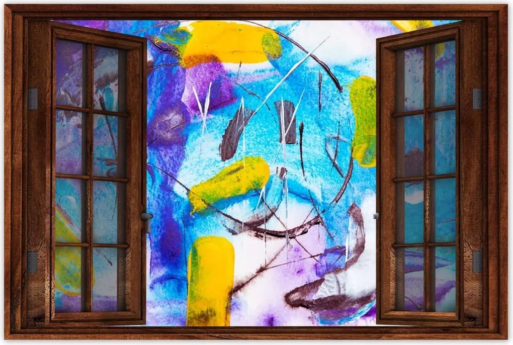 Poszterek 90x60 Absztrakt Ophelia