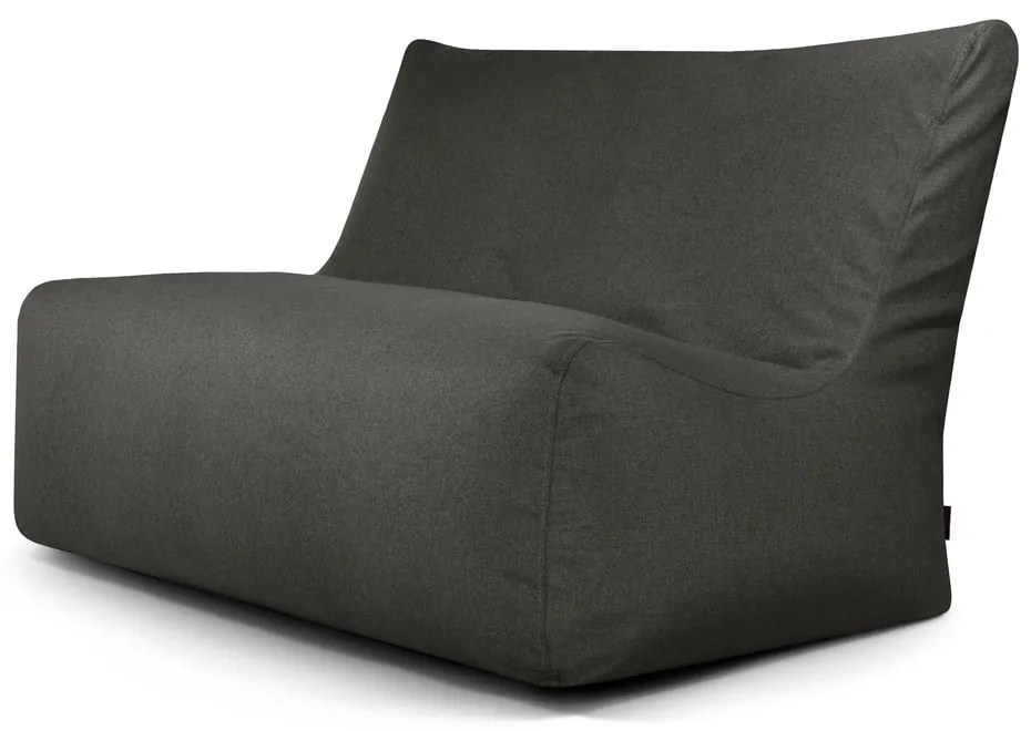 Sötétszürke babzsákfotel Sofa Seat Lounge – SLOWDOWN