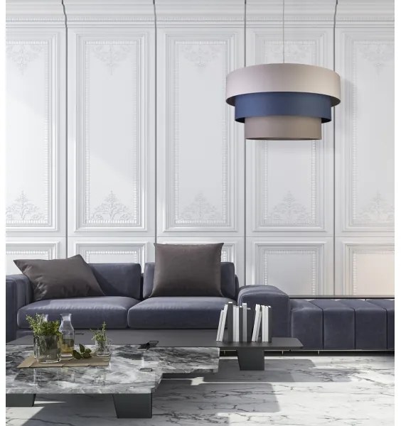 Duolla - Csillár zsinóron LUNETA 1xE27/40W/230V átm. 45 cm