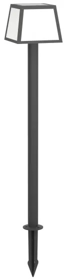 Eglo 901075 - ALTILIA LED 7,5W/4,5V napelemes lámpa érzékelővel, 106cm, IP44