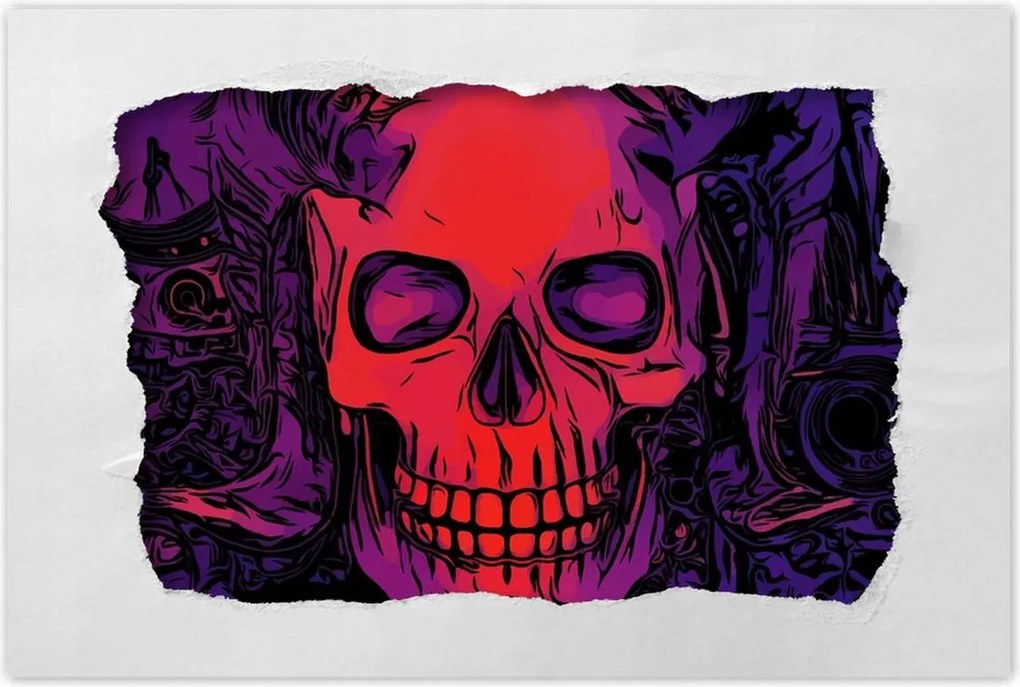 Poszterek 60x40 Koponya Halál Csontváz