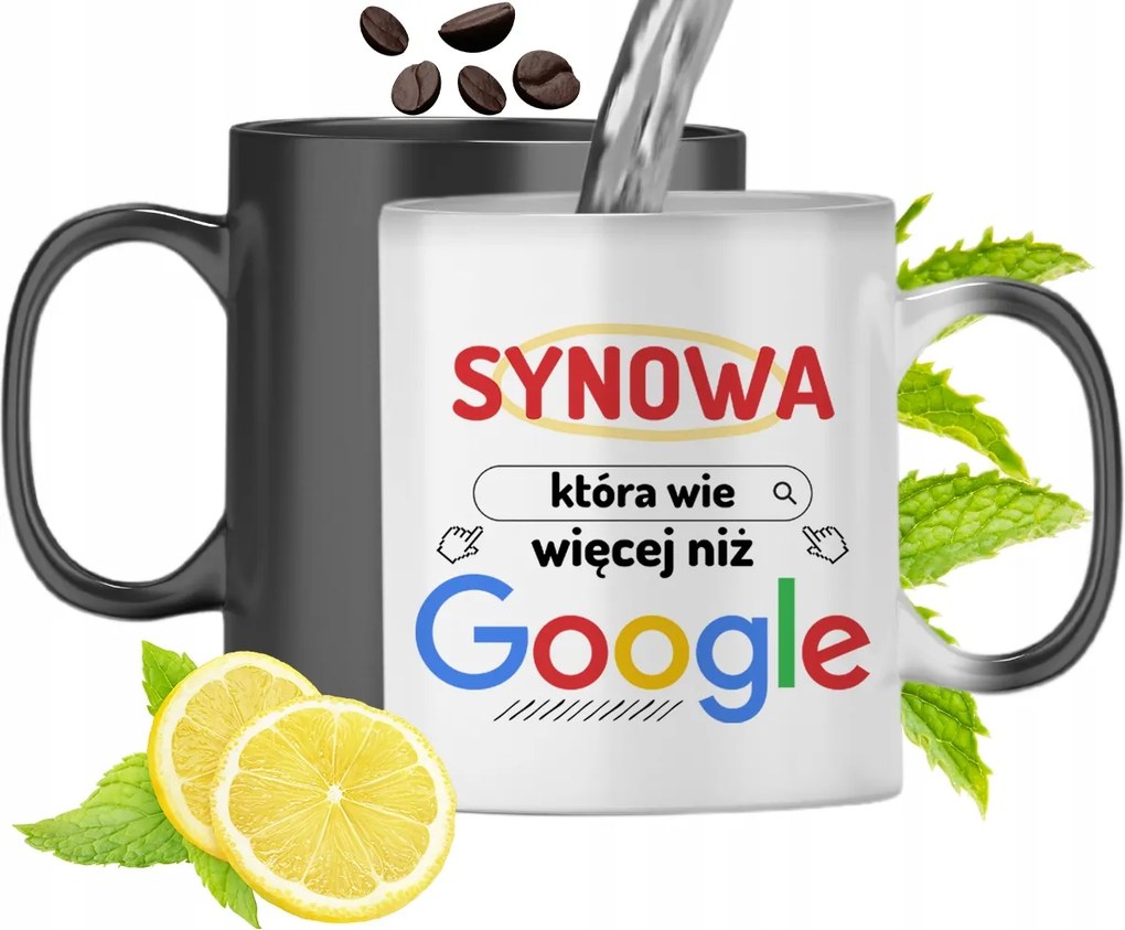 Mágikus Bögre Menyének Színváltós Nyomtatott Fényképpel