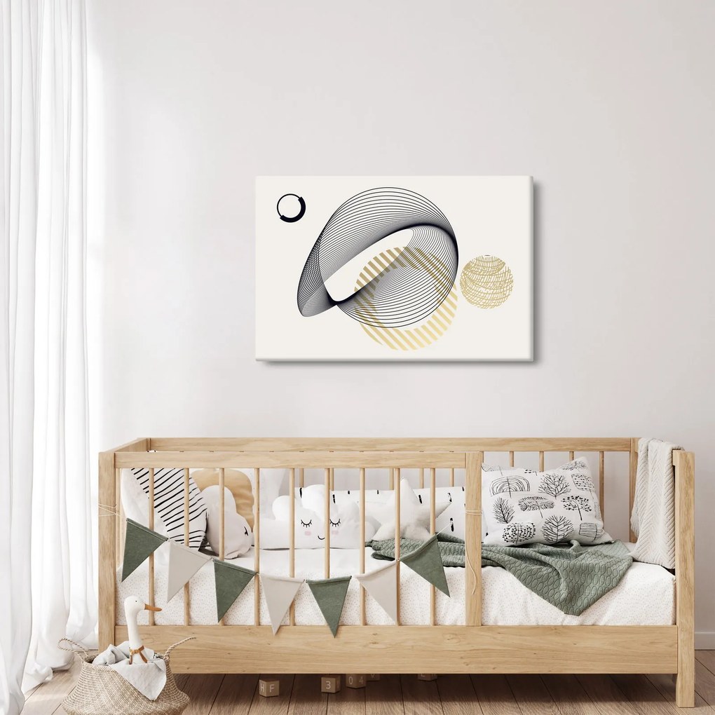Kép - Geometriai formák N⁰3 (90x60 cm)