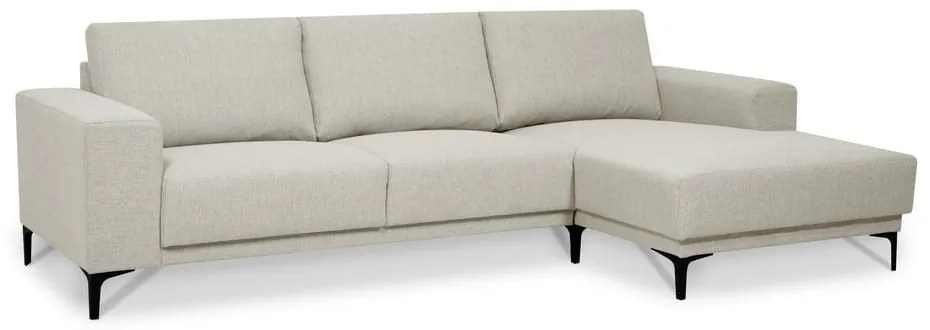 Bézs sarokkanapé (jobb oldali) Chile – Scandic