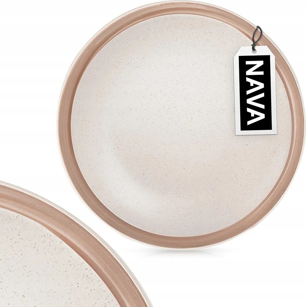 Desszert Tányér kicsi sütemény desszert snack Bézs 20,5 cm