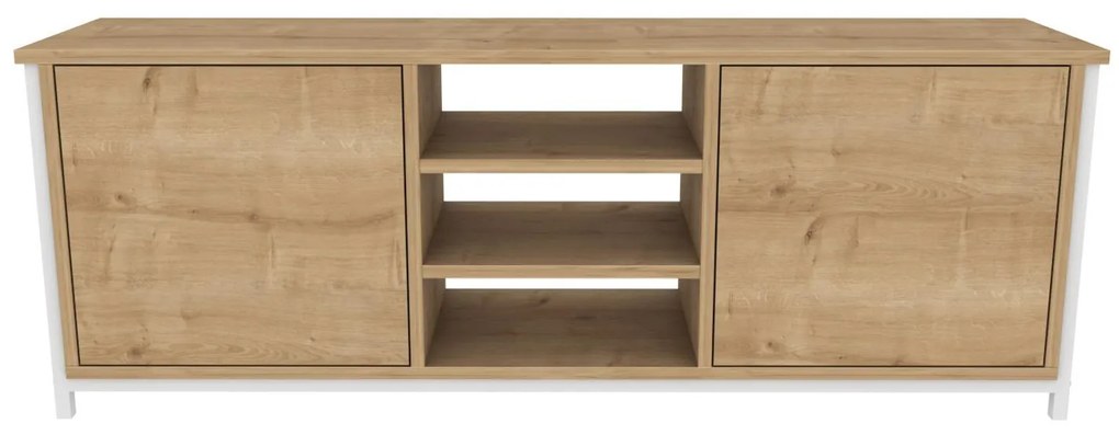TV asztal Otosello (fehér + tölgy). 1107343