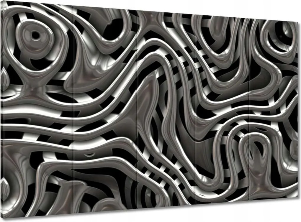 Vászonképek 100x70 Élő ezüst