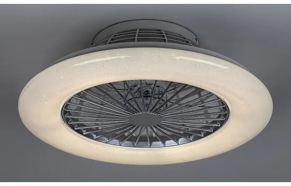 Rabalux - LED Dimmelhető mennyezeti lámpa ventilátorral LED/30W/230V + távirányító