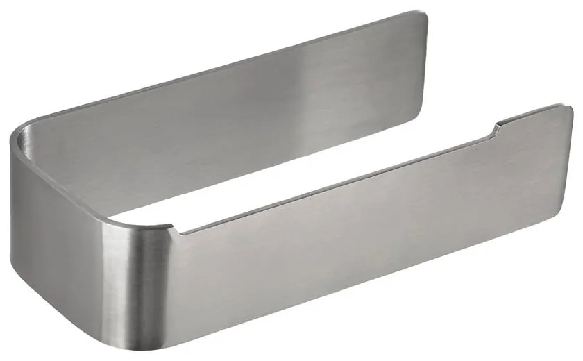 Matt ezüstszínű fali rozsdamentes acél WC-papír tartó Ume – Zone